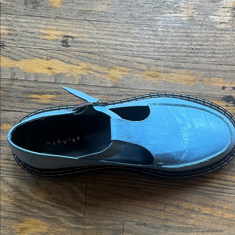 Maguire Shoes Neiva Mary Jane Light Blue Women’s 39 - Picture 2 of 6